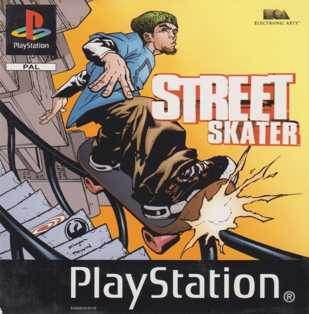 Street Skater box art for Playstation